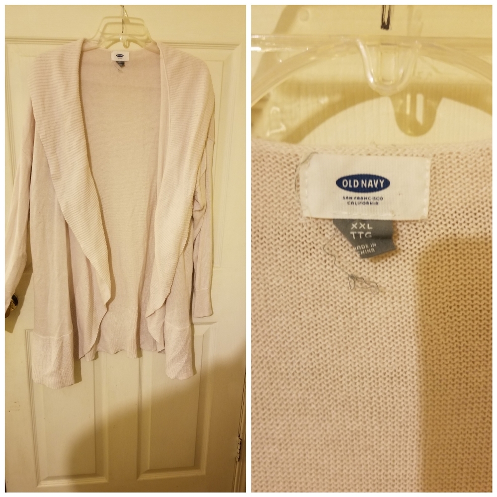 Blush cardigan